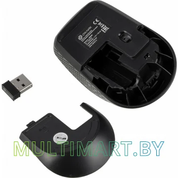 Мышь Oklick 486MW (черный/серый) картинка 8